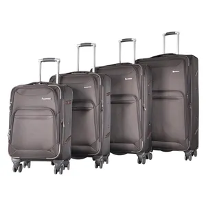 新款定制布艺行李箱4件套旅行拉杆包随身行李套装出售