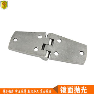 Charnière de porte industrielle en acier inoxydable robuste, épaissie, 102x38, forme spéciale, électromécanique, à ouverture étendue - Product Image 2