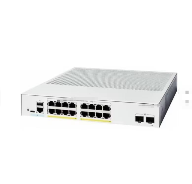 C1300-16P-2G 16 Port Gigabit PoE+ Managed Switch with 2 SFP Ports