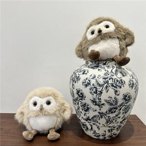 子供のためのスーパーソフトふわふわフクロウぬいぐるみキッズドールフクロウぬいぐるみ - Product Image 3