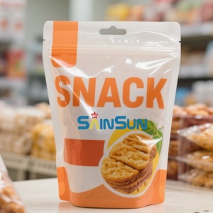 Customized Eco-Friendly Aluminum Foil <b>Zip</b> Lock Stand-up Pouches 3.5g & 7g for Chewing Gum Sushi Milk - Product Image 5