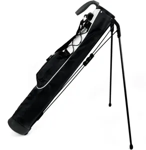 फैक्टरी प्रत्यक्ष बेच पॉलिएस्टर सामग्री गोल्फ क्लब बैग गोल्फ बैग आसान ले जाने के लिए
