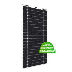 制造价格轻质PERC太阳能柔性面板400瓦折叠410瓦光伏面板