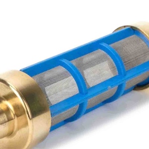 Water Pickup Filter 3/4 Inch 1/2Inch Brass Water Filter Water <b>Suction</b> Strainer Hose Pressure Washer Strainer Pickup Filter - Product Image 4