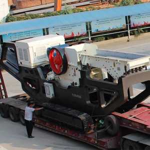 Caterpillar Typ Mobile Granit brecher Maschine Kosten Tonnen pro Stunde Mobile Rock Jaw <span class=keywords><strong>Crusher</strong></span> Plant - Product Image 4