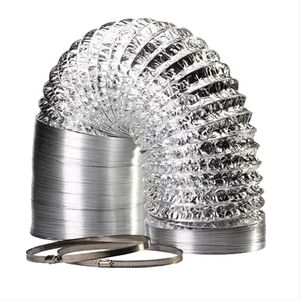 <span class=keywords><strong>Conduit</strong></span> en aluminium ignifuge <span class=keywords><strong>de</strong></span> style industriel, disponible en plusieurs tailles, isolation phonique en feuille d'aluminium, <span class=keywords><strong>conduit</strong></span> flexible ondulé - Product Image 3