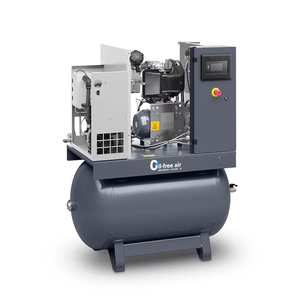 เครื่องอัดอากาศแบบสกรอลล์ไร้น้ำมัน <span class=keywords><strong>Atlas</strong></span> <span class=keywords><strong>Copco</strong></span> <span class=keywords><strong>SF4</strong></span> SF4S <span class=keywords><strong>FF</strong></span> TM Skid ขนาด 3.7 กิโลวัตต์ 5 แรงม้า 8 บาร์/116 ปอนด์ต่อตารางนิ้ว 10 บาร์/145 ปอนด์ต่อตารางนิ้ว - Product Image 4