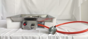 طقم شعلة موقد نار مربع الشكل للبيع المباشر، يعمل بالغاز الطبيعي، دفاية خارجية - Product Image 2