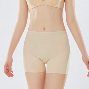 Respectueux de la peau doux chaud mince Fitness glace soie sans couture corps Shaper culotte courte pour les femmes ventre contrôle Shapewear <span class=keywords><strong>Shorty</strong></span> <span class=keywords><strong>Legging</strong></span> - Product Image 5