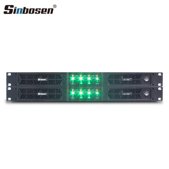 1000w Power Amplifier Audio Digital 4 Channel Stable Work Professional Amplifier
