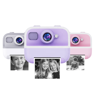 YMX <span class=keywords><strong>CAM8</strong></span> ABS Silicone 2.4 pouces HD écran enregistrement vidéo moderne créatif dessin animé enfants jouets caméra à impression instantanée pour fille garçon bébé - Product Image 5