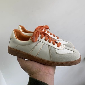 Zapatos clásicos retro versátiles con costuras, zapatillas con cordones y punta redonda, verano 2024, nuevos zapatos de mujer - Product Image 3