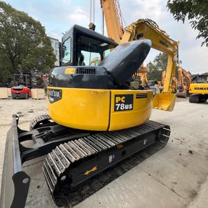 รถขุดตีนตะขาบ Komatsu PC70-8 ของแท้จากญี่ปุ่น สภาพ 90% ใหม่ ใช้งานแล้ว พร้อมเครื่องยนต์ มอเตอร์ เกียร์ และส่วนประกอบหลัก รุ่นปี 2021 - Product Image 2