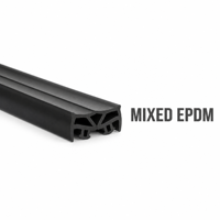Bande d'étanchéité en caoutchouc EPDM extrudé pour joints de porte et fenêtre, protection contre la poussière et les courants d'air