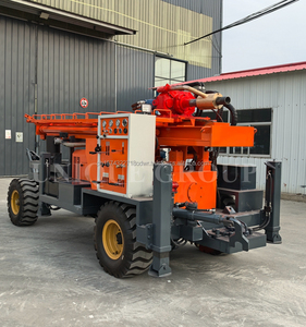 UNIQUE prix d'usine haute Performance 180M 260M 300M Type de roue plate-forme de forage de puits d'eau machine de forage de puits d'eau - Product Image 2