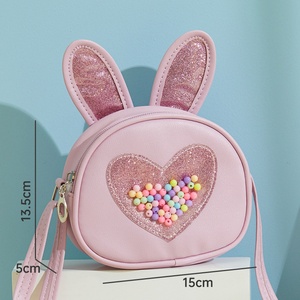 Nuova Borsa a Tracolla Impermeabile e Resistente <span class=keywords><strong>per</strong></span> Bambini, con Orecchie di Coniglio, Design Occidentale alla Moda <span class=keywords><strong>per</strong></span> Bambine - Product Image 6
