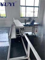 Chariot synchrone semi-automatique pour tissus lourds YUYI, équipement auxiliaire de couture industrielle 220V, garantie 1 an