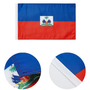 뜨거운 판매 사용자 정의 3x5ft 100% 폴리 에스테르 깃발 배너 양면 디지털 인쇄 장소 아이티 아이티 깃발 - Product Image 4