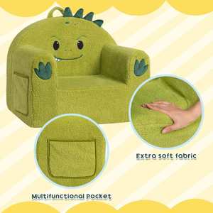 Indonesia Toys Factory Animal Series Kid's Ultra-Soft <b>Comfy</b> Foam Filled Toddler Sofa <b>Chair</b> - Product Image 4