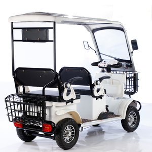 Voiturette de golf de haute qualité 800W 60V, 4 roues, 20Ah, longue autonomie, avec toit, XBS-EST50039 - Product Image 6