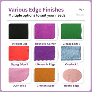 Chiffon de nettoyage pour lunettes anti-buée épaissi avec logo personnalisé, lingettes réutilisables pour lunettes, objectifs d'appareil photo et lunettes de protection - Product Image 4