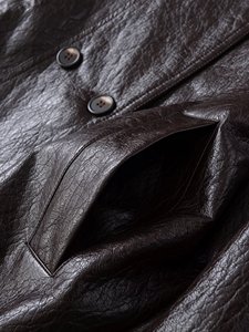 TAOP&ZA Nuova Giacca da Donna alla Moda e Versatile con Colletto Alto, <span class=keywords><strong>Doppiopetto</strong></span>, Stile Motociclista, Maniche Lunghe 0435 - Product Image 4
