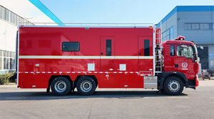 Véhicule de Commande UAV Robuste 6x4 pour Secours d'Urgence avec Plateforme de Levage de Drones, Centre de Commande Mobile pour la Patrouille des Incendies Forestiers - Product Image 3