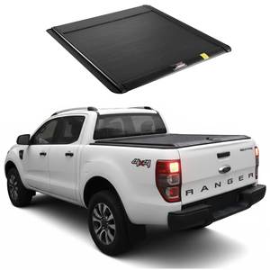Copertura Retrattile Premium in Lega di Alluminio Impermeabile per Cassone Pick-up <span class=keywords><strong>Ford</strong></span> <span class=keywords><strong>Ranger</strong></span>, Installazione Senza Foratura, <span class=keywords><strong>Accessori</strong></span> Esterni - Product Image 1