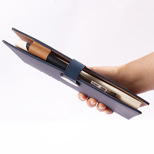 Agenda FOSKA con Copertina in Pelle PU, Formato A5, Organizer Portatile per Affari con Raccoglitore a 6 Anelli in Metallo, Fogli a Righe e Tasche - Product Image 4