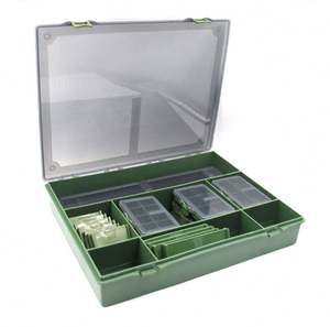 36,5*28,5*5,5 см водонепроницаемые аксессуары для ловли карпа большая шестерня 7 + 1 коробка для ловли карпа - Product Image 4