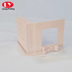 Nhà Máy Bán Buôn Vòng Đeo Tay Đồ Trang Sức Hộp Quà Tặng Từ Nắp Hộp Giấy Với Trong Suốt Rõ Ràng PVC Cửa Sổ - Product Image 3