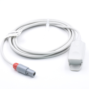 Capteur de SpO2 Healforce pour adulte, 5 broches, 80 degrés, capteur de SpO2 à clip pour <span class=keywords><strong>doigt</strong></span> - Product Image 1