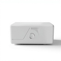 Cafetière électrique blanche à commande tactile, boîte de séchage à température constante, rechargeable par USB, pour la maison et le bureau