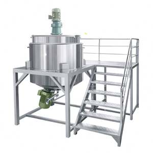 Reactor de vidrio de doble camisa de 5L con agitador para laboratorio químico de saponificación de jabón - Product Image 4