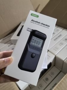 LCD-Display Profession eller tragbarer Lydsto Digital Alkohol tester Alkohol tester Detektor <span class=keywords><strong>Alcotest</strong></span> - Product Image 3