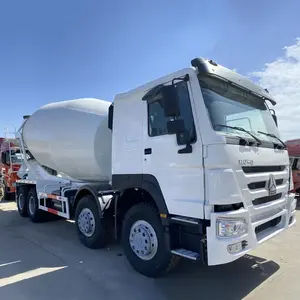 Sinotruk HOWO 8x4 12CBM Used Cement Concrete Mixer Truck For Sale