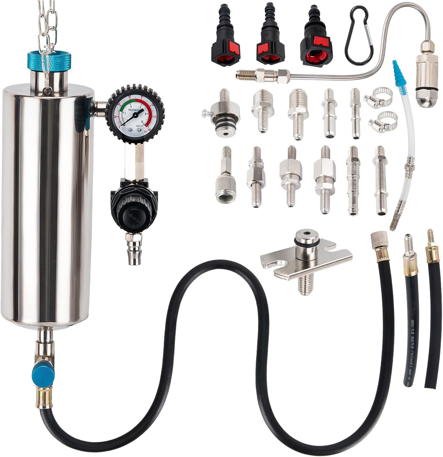 fuel injector cleaning machine 8 cylinders diesel