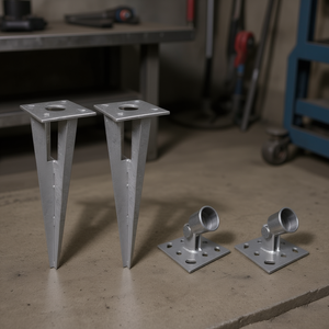 Soportes de acero galvanizado en caliente para soldadura Strive Steel Post Spikes para aplicaciones de soldadura - Product Image 2