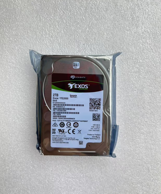 Hot Sale Tested ST2000NX0433 2TB Enterprise HDD 2.5" SFF 12Gbps 7.2K SAS 128 MB Cache Hard Disk Drive
