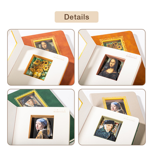 Cuaderno de Tapa Dura de Cuero con Relieve 3D al por Mayor, Cuaderno de Papel A5, Diario Decorativo Exquisito, Embalaje de Regalo Premium para Tiendas Minoristas - Product Image 4