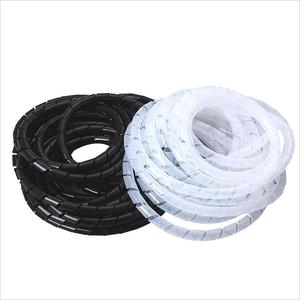 Manchon de câble en plastique serpent 1.5 mètres boîte de rangement de câble câble bande d'emballage en spirale - Product Image 2