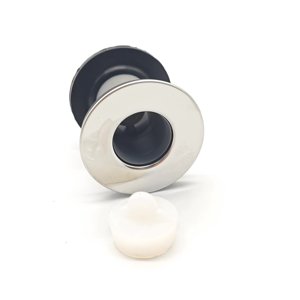 7/8 Waschbeckenablauf ohne Überlauf mit Klick-Klack-Verschluss - Product Image 2