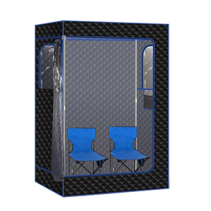 Moderna Carpa Sauna Infrarroja Eléctrica Plegable Portátil de Tamaño Completo para <span class=keywords><strong>2</strong></span> Personas, Diseño Compacto para Interiores - Product Image 1