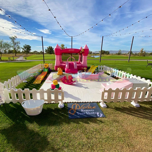 Parque infantil al aire libre personalizado, equipo de juego suave, <span class=keywords><strong>casa</strong></span> de rebote inflable con PISCINA DE BOLAS - Product Image 4