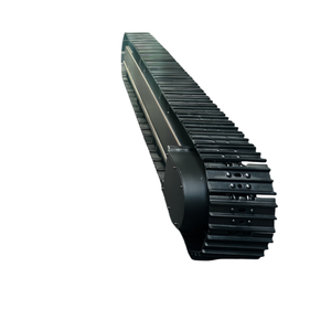 Train de roulement hydraulique à chenilles en acier | Châssis chenillé tout-terrain pour excavateur et bulldozer | Composants durables sur chenilles - Product Image 4