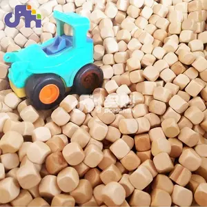 דומרי שעשועים עץ אמיתי מגרש משחקים מקורה אזור משחקים בחול מותאם אישית עם צעצועים לילדים בריכת חול