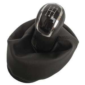 Funda Protectora para Palanca de Cambios Fcgsk, de Cuero PU Negro, Manual, 5 y 6 Velocidades, para Mercedes Benz W168 W203 - Product Image 3