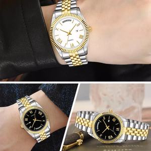 Relojes de Cuarzo de Lujo Besseron Golden, Relojes de Pulsera con Brazalete de Oro, Relojes de Pulsera Creativos de Acero Inoxidable - Product Image 5