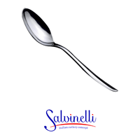 Cuillère à dessert rapide Salvinelli en acier inoxydable 18/10, épaisseur 2,5 mm