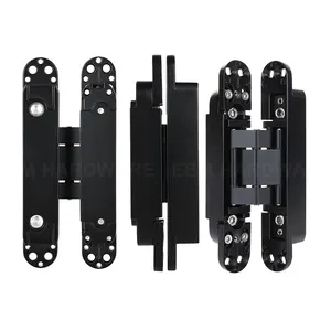 Hot Sell Heavy Duty Door Hinges 3D Adjustable Invisible Concealed Hidden Wooden Door Hinges